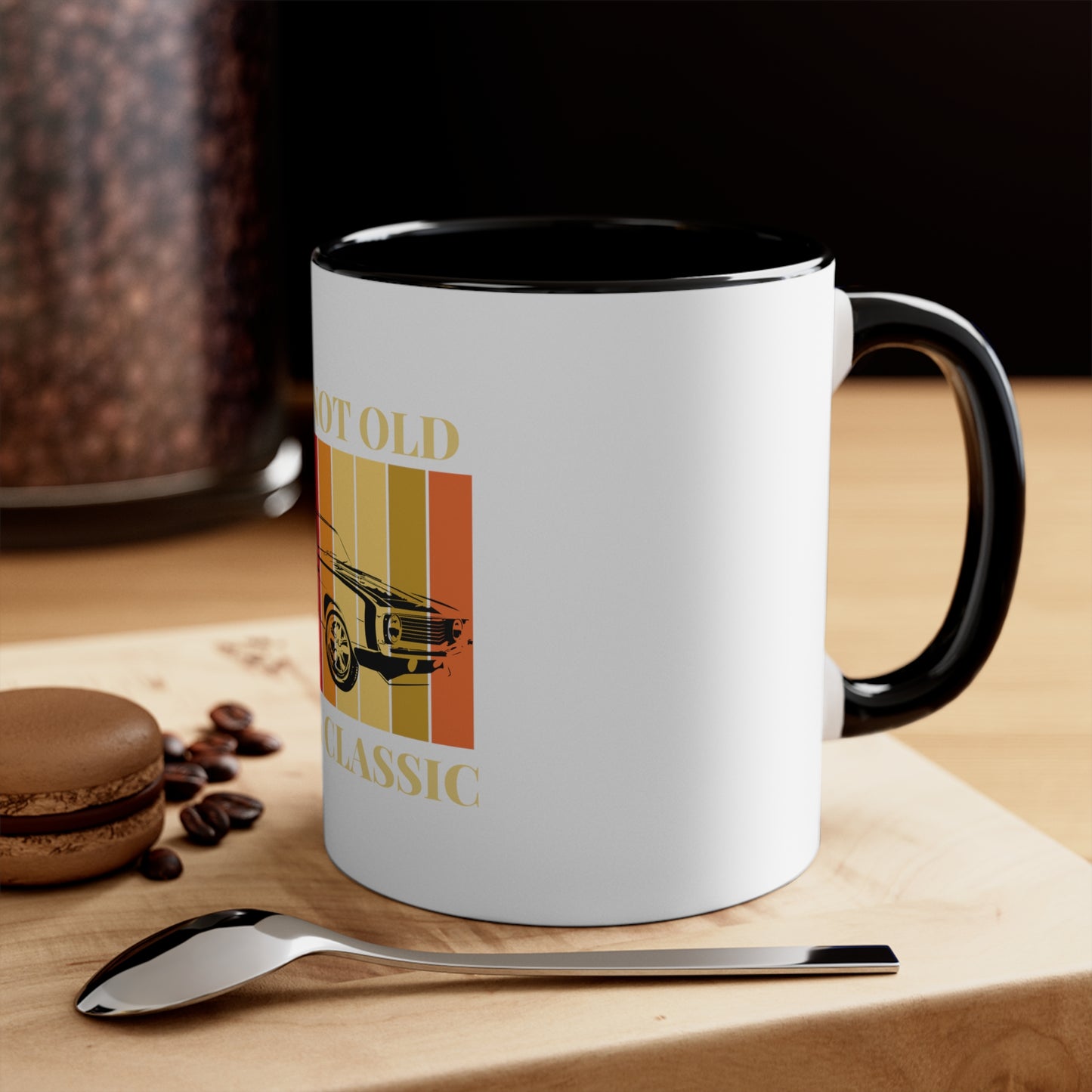 "I'm a classic" Accent Coffee Mug, 11oz
