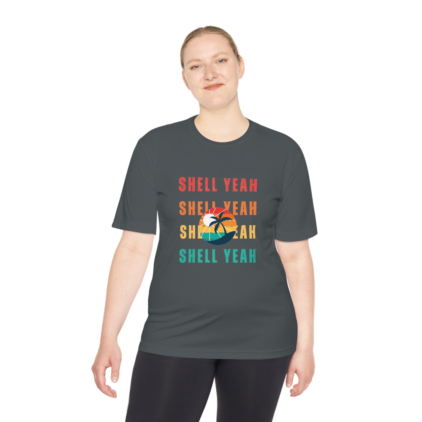 "Shell Yeah" Unisex Moisture Wicking Tee
