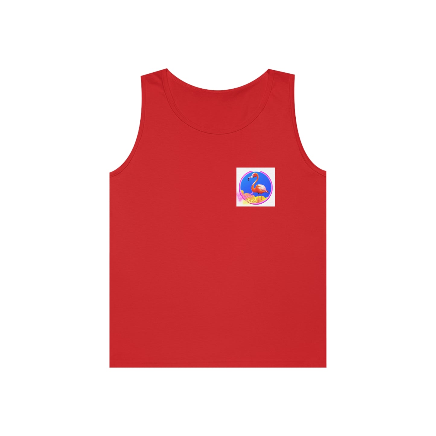 "Good Vibes" Unisex Heavy Cotton Tank Top