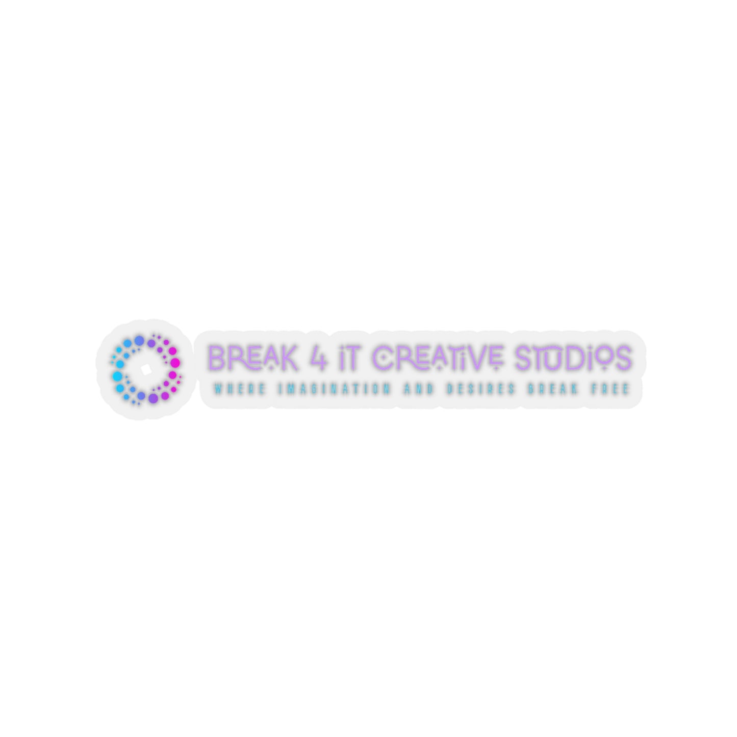 B4I Logo Kiss-Cut Stickers