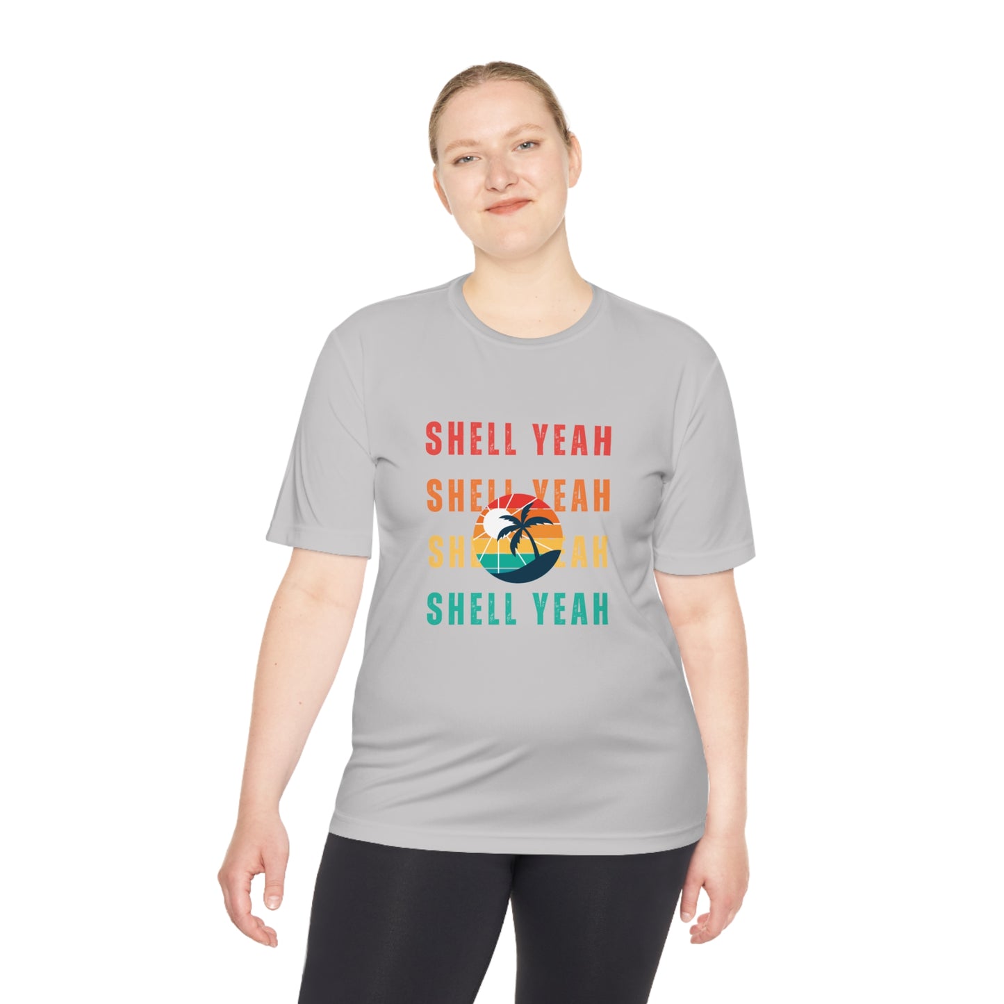 "Shell Yeah" Unisex Moisture Wicking Tee