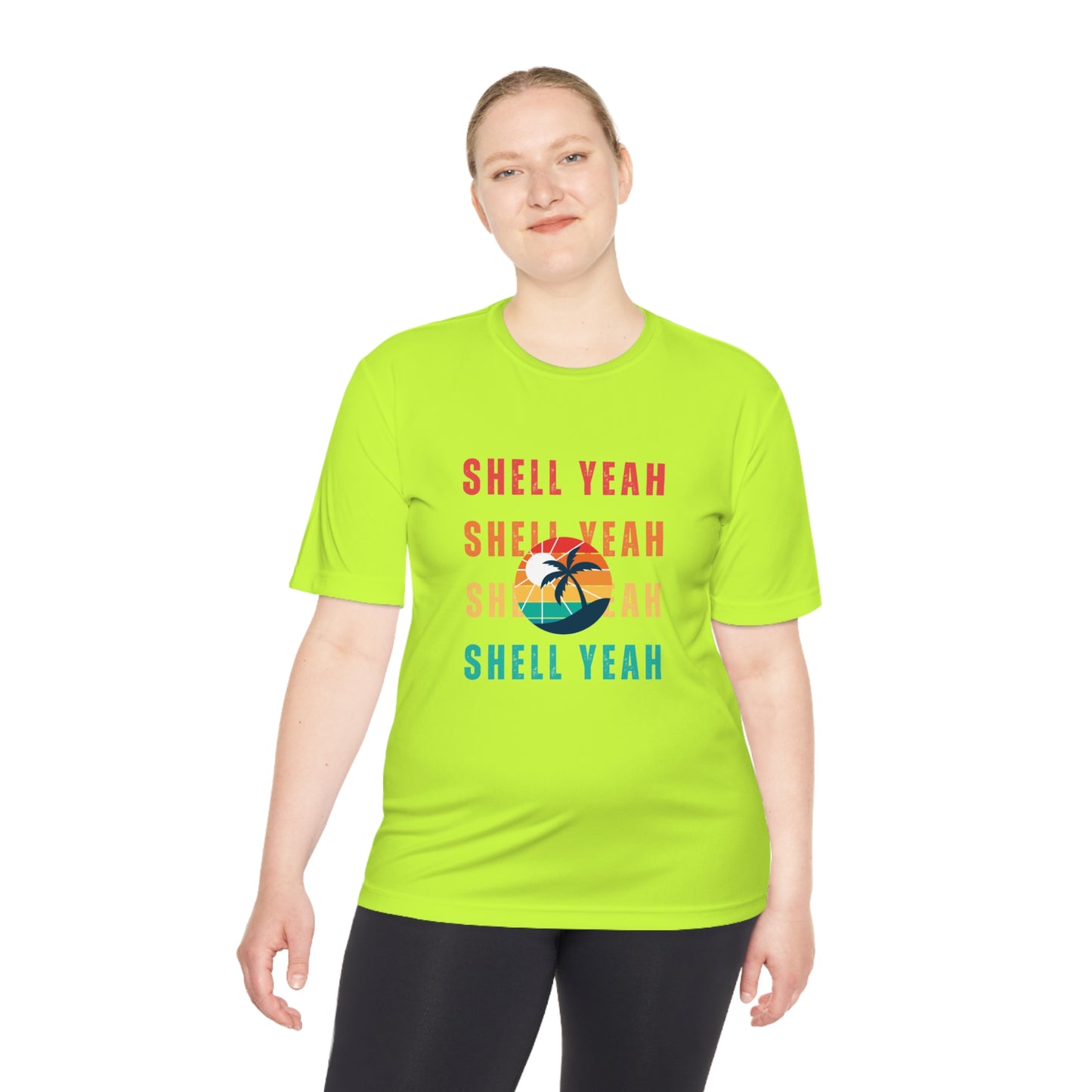 "Shell Yeah" Unisex Moisture Wicking Tee