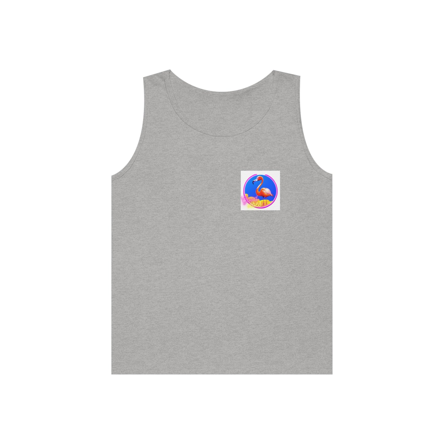 "Good Vibes" Unisex Heavy Cotton Tank Top