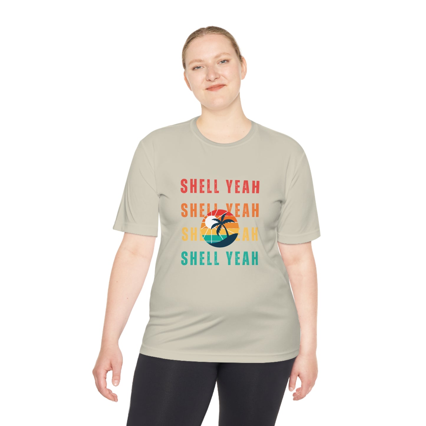 "Shell Yeah" Unisex Moisture Wicking Tee