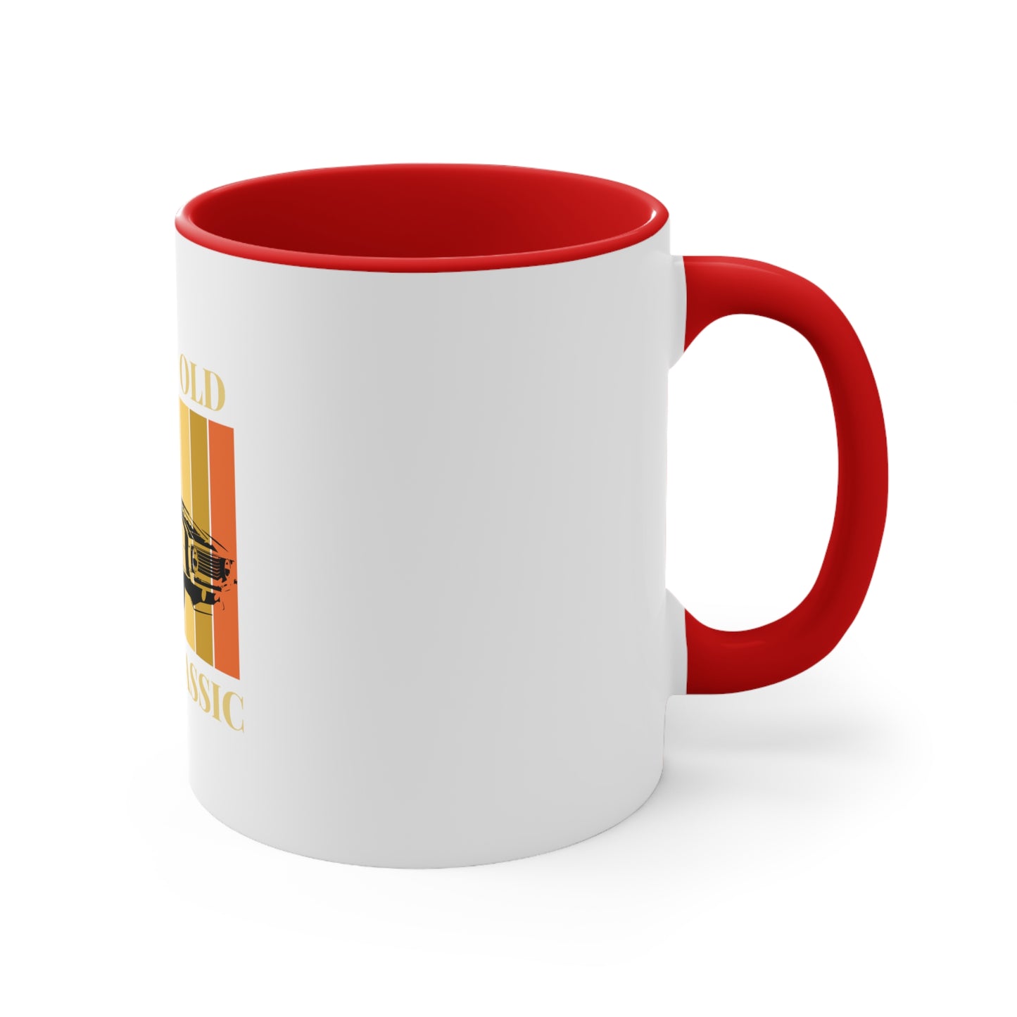 "I'm a classic" Accent Coffee Mug, 11oz