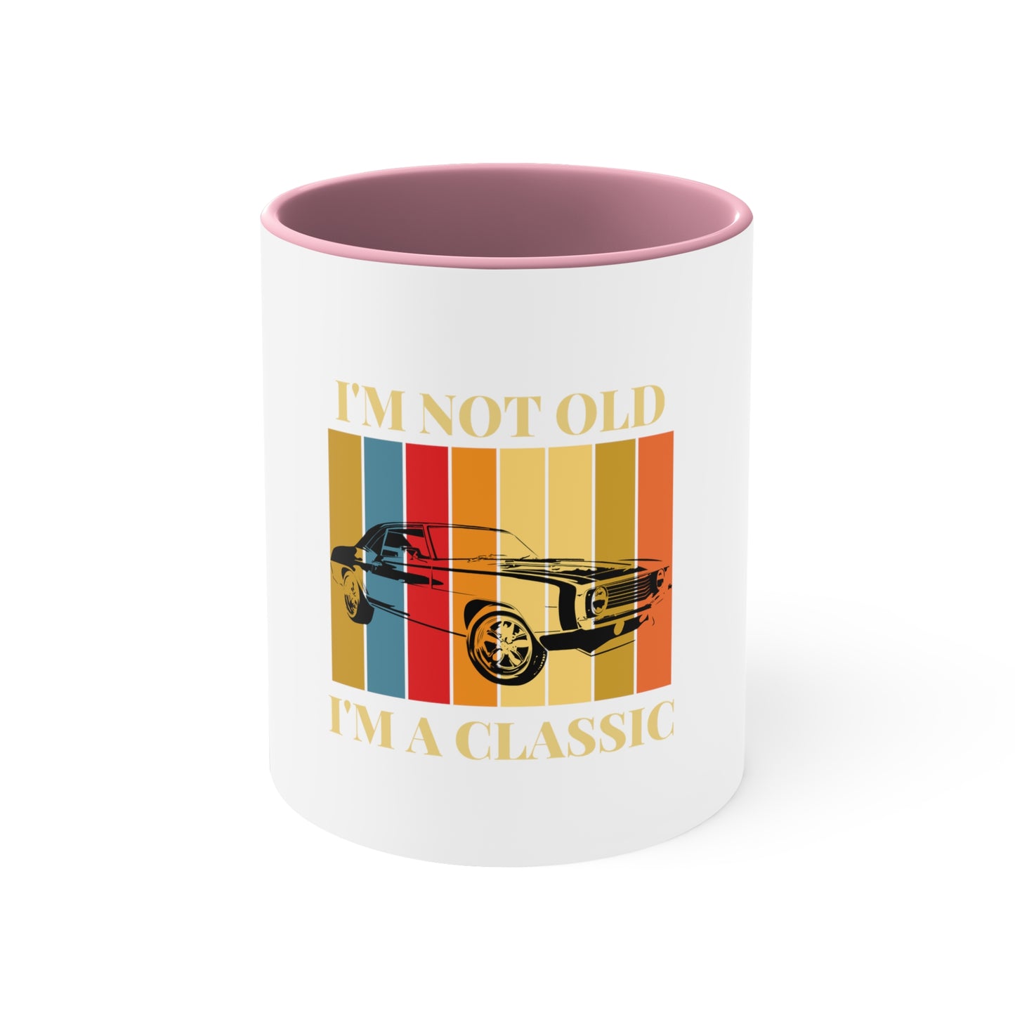 "I'm a classic" Accent Coffee Mug, 11oz