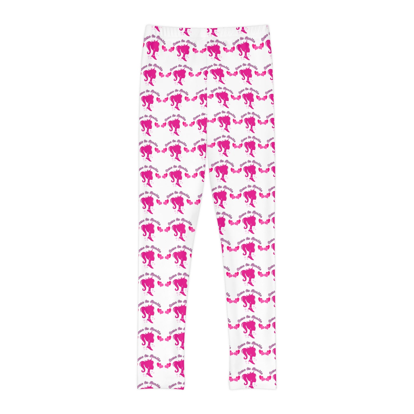 "Barbie" Youth Full-Length Leggings (AOP)