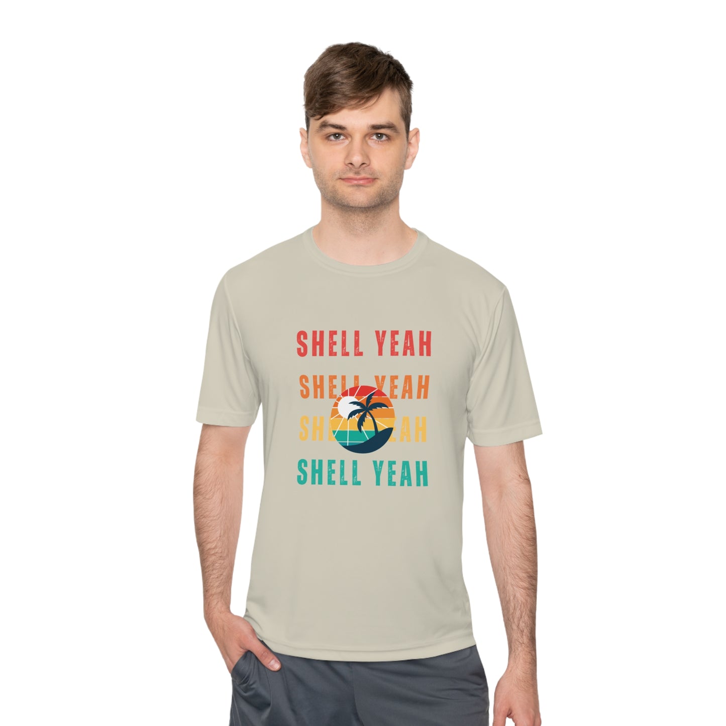 "Shell Yeah" Unisex Moisture Wicking Tee
