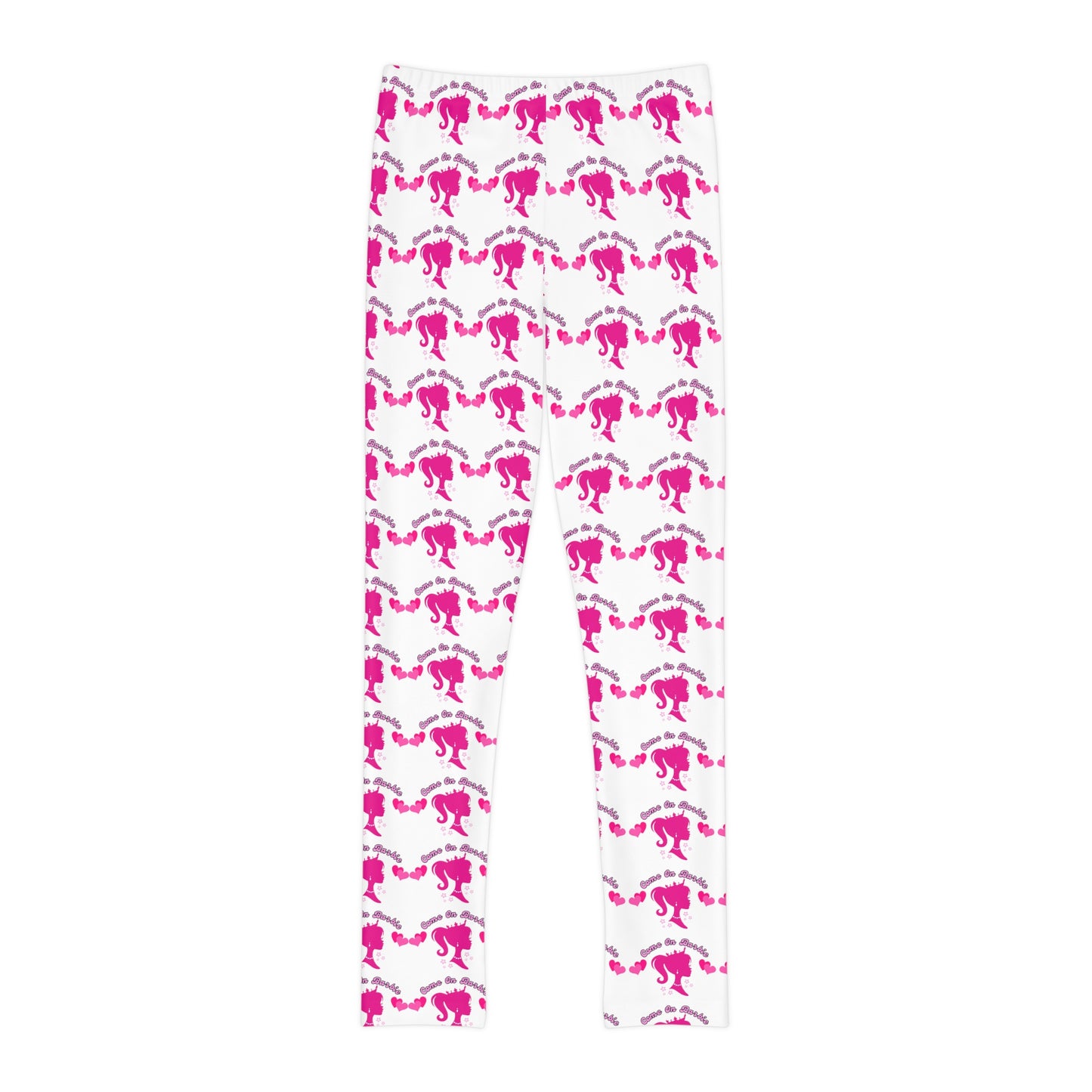 "Barbie" Youth Full-Length Leggings (AOP)