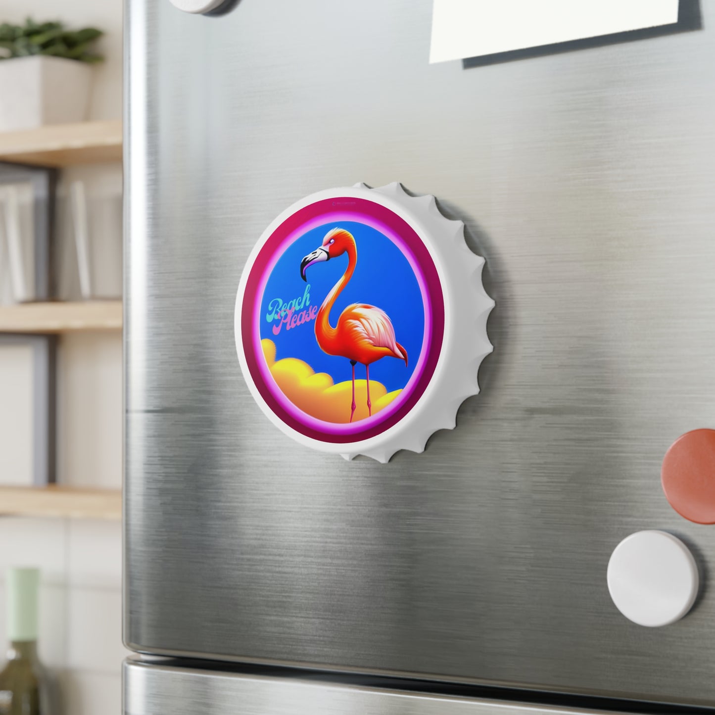"Beach Please" Bottle Opener