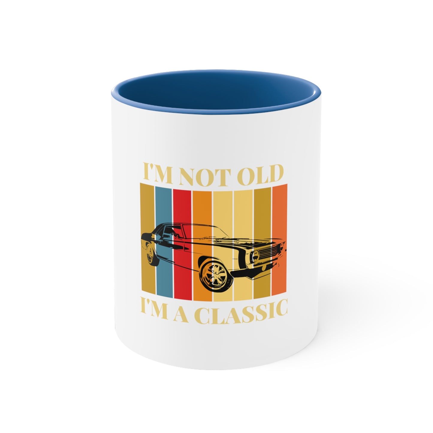 "I'm a classic" Accent Coffee Mug, 11oz