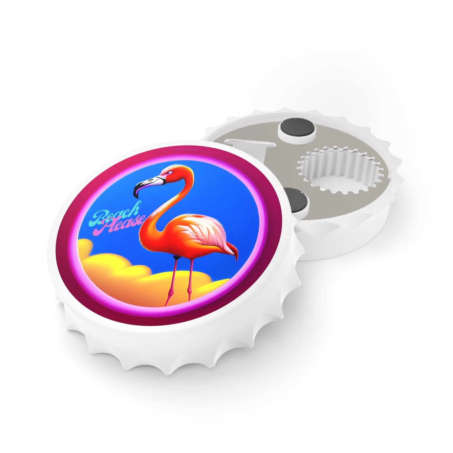 "Beach Please" Bottle Opener