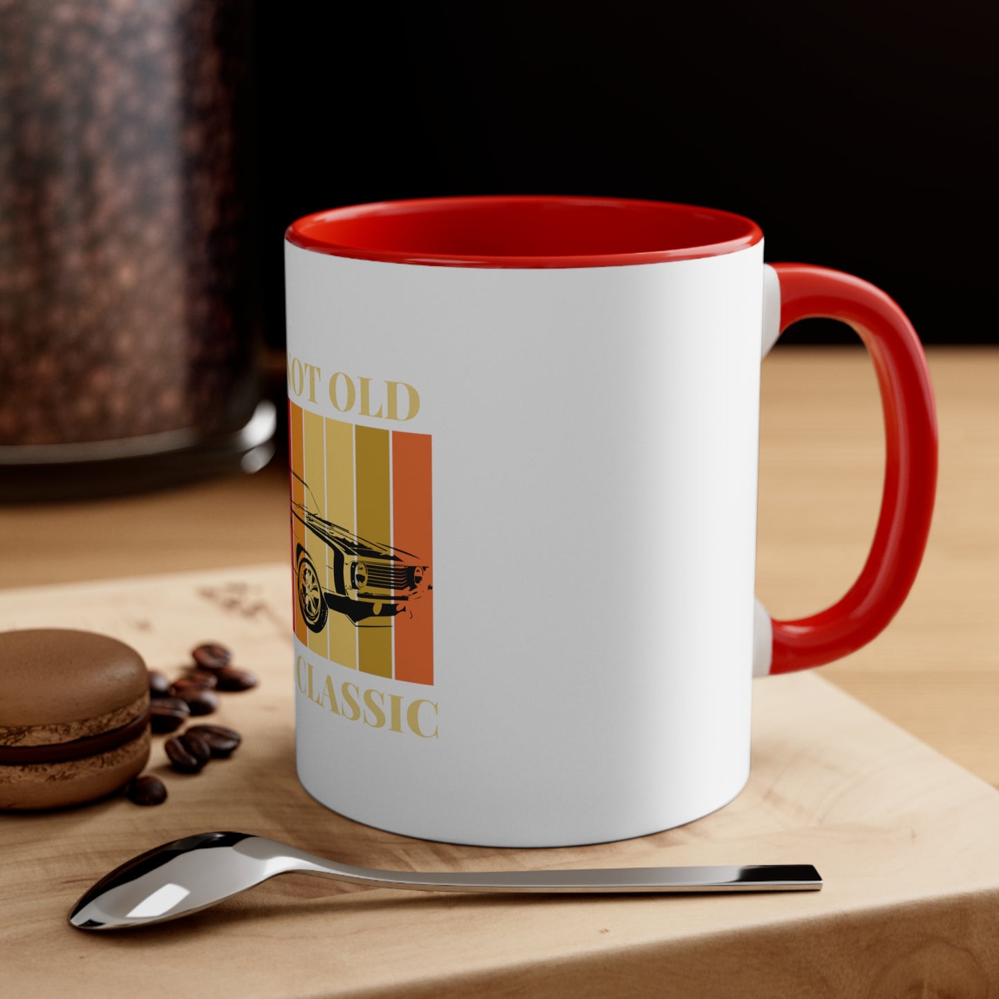 "I'm a classic" Accent Coffee Mug, 11oz